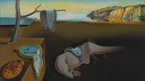 Salvador Dalí, «La persistenza della memoria» (1931, particolare) Salvador Dalí, «La persistenza della memoria» (1931, particolare)