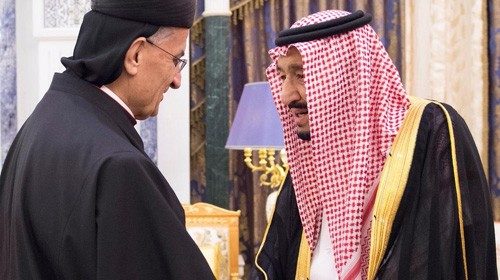 Il re saudita Salman riceve il cardinale patriarca Raï (14 novembre 2017) Il re saudita Salman riceve il cardinale patriarca Raï (14 novembre 2017)