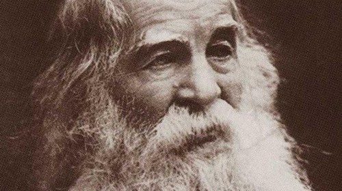 Il poeta statunitense Walt Whitman Il poeta statunitense Walt Whitman
