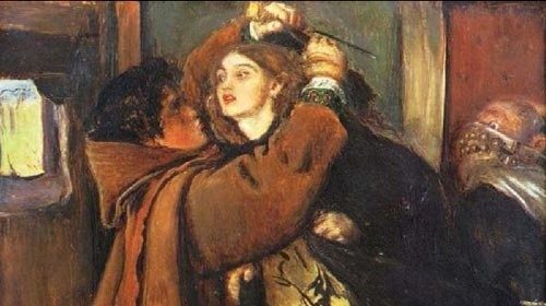 John Everett Millais, «La liberazione di una strega» (XIX secolo) 