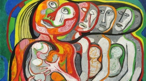Raquel Forner, «Génesis del hombre nuevo» (1974) Raquel Forner, «Génesis del hombre nuevo» (1974)