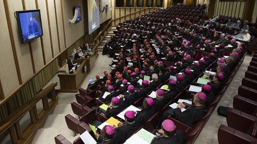 Una delle sessioni dell’«Incontro sulla protezione dei minori nella Chiesa» tenutosi in Vaticano dal 21 al 24 febbraio 2019