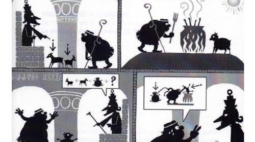 Particolare da una tavola del libro «agGREGazioni» Particolare da una tavola del libro «agGREGazioni»