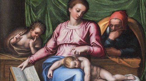 Marcello Venusti, «Madonna del silenzio» (XVI secolo) Marcello Venusti, «Madonna del silenzio» (XVI secolo)