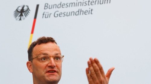 Il ministro della Salute tedesco Jens Spahn (Reuters) Il ministro della Salute tedesco Jens Spahn (Reuters)