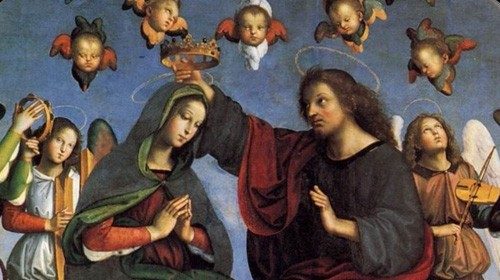 Raffaello, «Incoronazione di Maria» (Pala Oddi, 1502-1503)