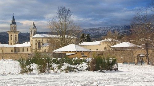 La Certosa di Serra San Bruno sotto la neve