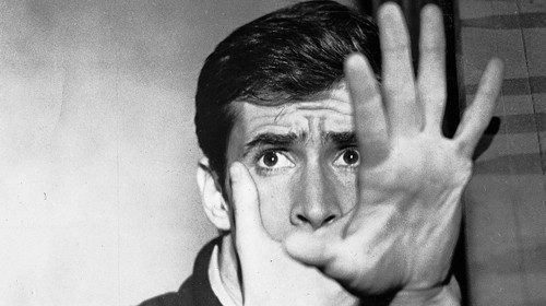 Anthony Perkins nei panni di Norman Bates