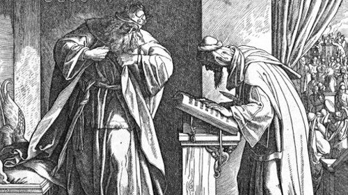 Julius Schnorr von Carolsfeld, «Giosia ascolta la lettura della legge» (1858) Julius Schnorr von Carolsfeld, «Giosia ascolta la lettura della legge» (1858)