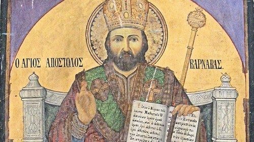 Icona di Barnaba apostolo (Museo del monastero di San Barnaba a Famagosta, Cipro) Icona di Barnaba apostolo (Museo del monastero di San Barnaba a Famagosta, Cipro)