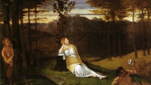 Lorenzo Lotto, «Allegoria della castità» (1505 ca.) Lorenzo Lotto, «Allegoria della castità» (1505 ca.)