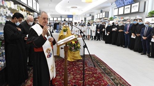 Em.mo Card. Giuseppe Bertello -Inaugurazione nuova Farmacia Vaticana  14-09-2020