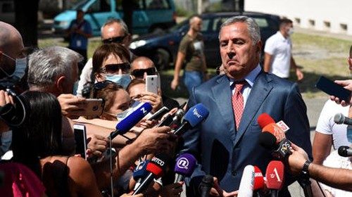 epa08635571 Montenegrian President and leader of the Democratic Party of Socialists (DPS) Milo ... epa08635571 Montenegrian President and leader of the Democratic Party of Socialists (DPS) Milo ...