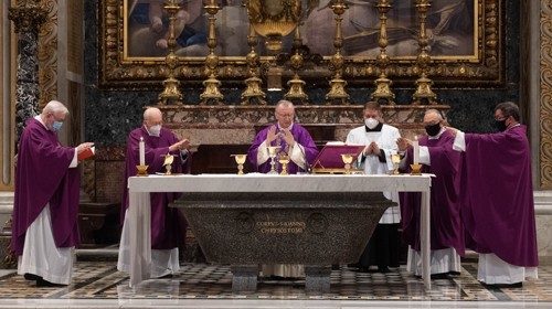 SS. Francesco - Em.no Card. Parolin Cappella del Coro Santa Messa in suffragio S.E. mons. Chennoth ...