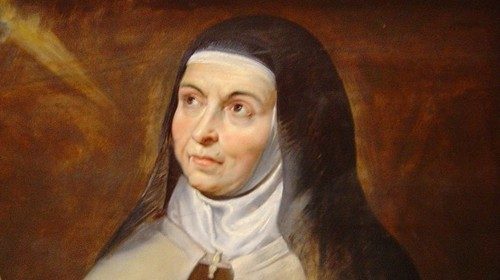 Peter Paul Rubens «Teresa d’Avila» (1615, particolare) Peter Paul Rubens «Teresa d’Avila» (1615, particolare)