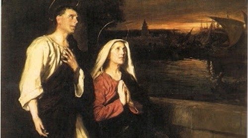 Fernando Álvarez de Sotomayor «Agostino e Monica» (1917) Fernando Álvarez de Sotomayor «Agostino e Monica» (1917)