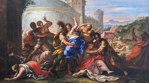 Ca' Rezzonico - Ratto delle Sabine - Nicolo Bambini Ca' Rezzonico - Ratto delle Sabine - Nicolo Bambini