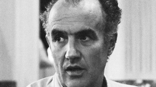 Persconferentie van Luigi Nono i.v.m. de opera 'Al gran sole carico d'amore' 
*13 juni 1979