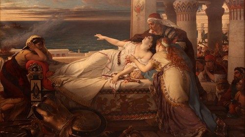 Joseph Stallaert, «La morte di Didone» (1872)