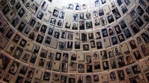 Sala dei Nomi dello Yad Vashem a Gerusalemme