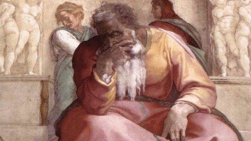 Michelangelo «Il profeta Geremia » (1512)