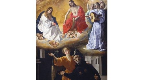Francisco de Zurbarán, «Visione di sant’Alfonso Rodriguez» (1630)