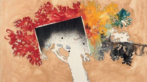 Mario Schifano «Vero amore n. 21» (1966) Mario Schifano «Vero amore n. 21» (1966)