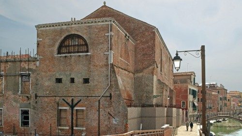 La Chiesa di Sant'Anna in Castello a Venezia dove Arcangela Tarabotti entrò nel 1617 (Wikimedia Commons)