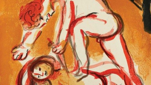 Marc Chagall, «Caino e Abele» (1960)