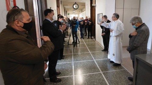 Città del Vaticano :Nuova sede dellOsservatore Romano a Palazzo Pio 11-11-2020 Città del Vaticano :Nuova sede dellOsservatore Romano a Palazzo Pio 11-11-2020