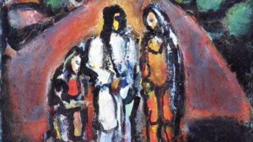 Georges Rouault, «Cristo e i discepoli» Georges Rouault, «Cristo e i discepoli»