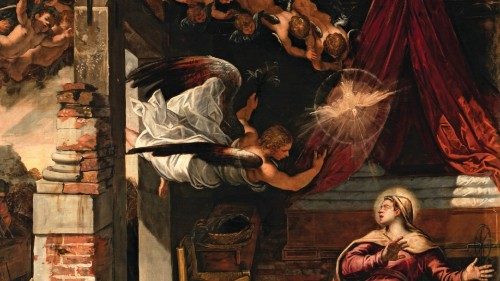 Tintoretto «Annunciazione» (1582-1584)