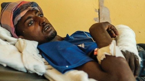 Un sopravvissuto all’attacco del 24 novembre in cui sono stati uccisi oltre seicento civili (Eduardo Soteras, Afp) Un sopravvissuto all’attacco del 24 novembre in cui sono stati uccisi oltre seicento civili (Eduardo Soteras, Afp)
