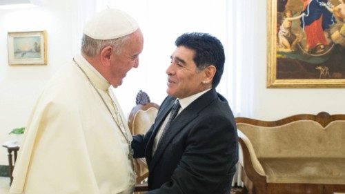 L’incontro con Papa Francesco in Vaticano il 4 settembre 2014