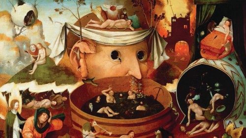 Hieronymus Bosch, «La visione di Tundalo» (1520-1530, particolare)