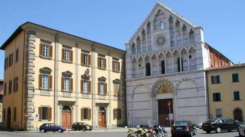 L’esterno del seminario maggiore interdiocesano di Pisa