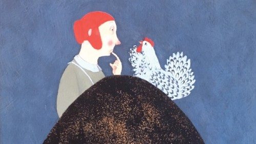 Particolare dalla copertina de «L’uovo nero» (2020) Particolare dalla copertina de «L’uovo nero» (2020)