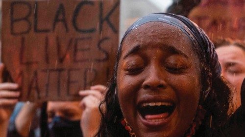 -- AFP PICTURES OF THE YEAR 2020 --

A protester shouts 'Black Lives Matter' during a rain storm in ...