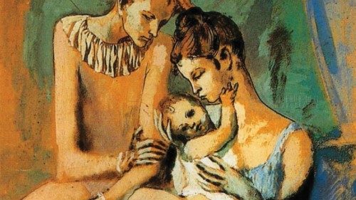 Pablo Picasso, « Famiglia di acrobati» (1905)
