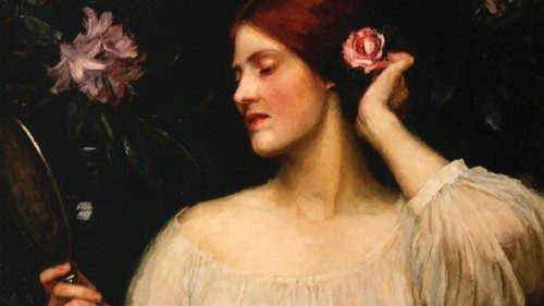 Johin William Waterhouse, «Vanity» (1910) Johin William Waterhouse, «Vanity» (1910)
