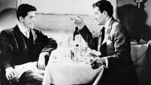 Una scena del film «Strangers on a Train» Una scena del film «Strangers on a Train»