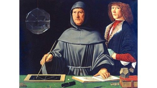 Jacopo de’ Barbari, «Ritratto di Luca Pacioli» (1495) Jacopo de’ Barbari, «Ritratto di Luca Pacioli» (1495)