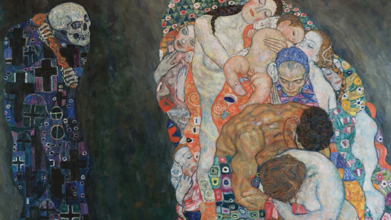 Gustav Klimt «Morte e Vita» (1908-1915) Leopold Museum, Vienna