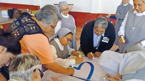 Alcune religiose della rete internazionale Talitha Kum Alcune religiose della rete internazionale Talitha Kum