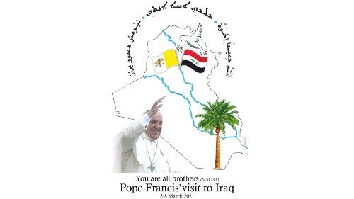 Il logo del viaggio del Papa