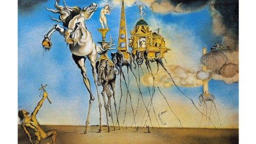 Salvador Dalí, «Tentazioni di Sant’Antonio» (1946)
