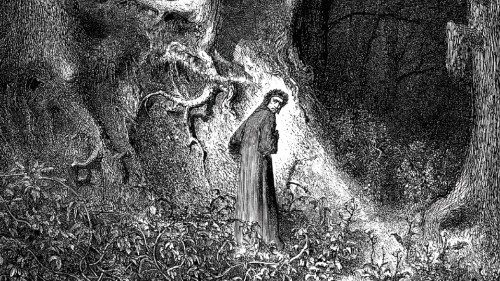 Gustave Doré, «Dante nella valle oscura»