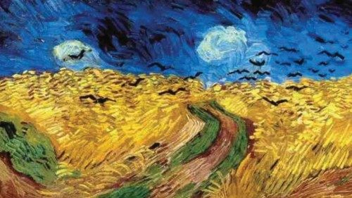 Vincent van Gogh  «Il campo di grano con volo di corvi» (1890)