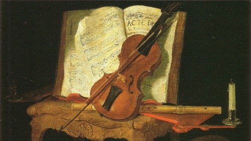 Jean Baptiste Oudry «Natura morta con violino» (1730)