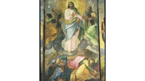 Marco Pino da Siena «Trasfigurazione» (1577) Marco Pino da Siena «Trasfigurazione» (1577)